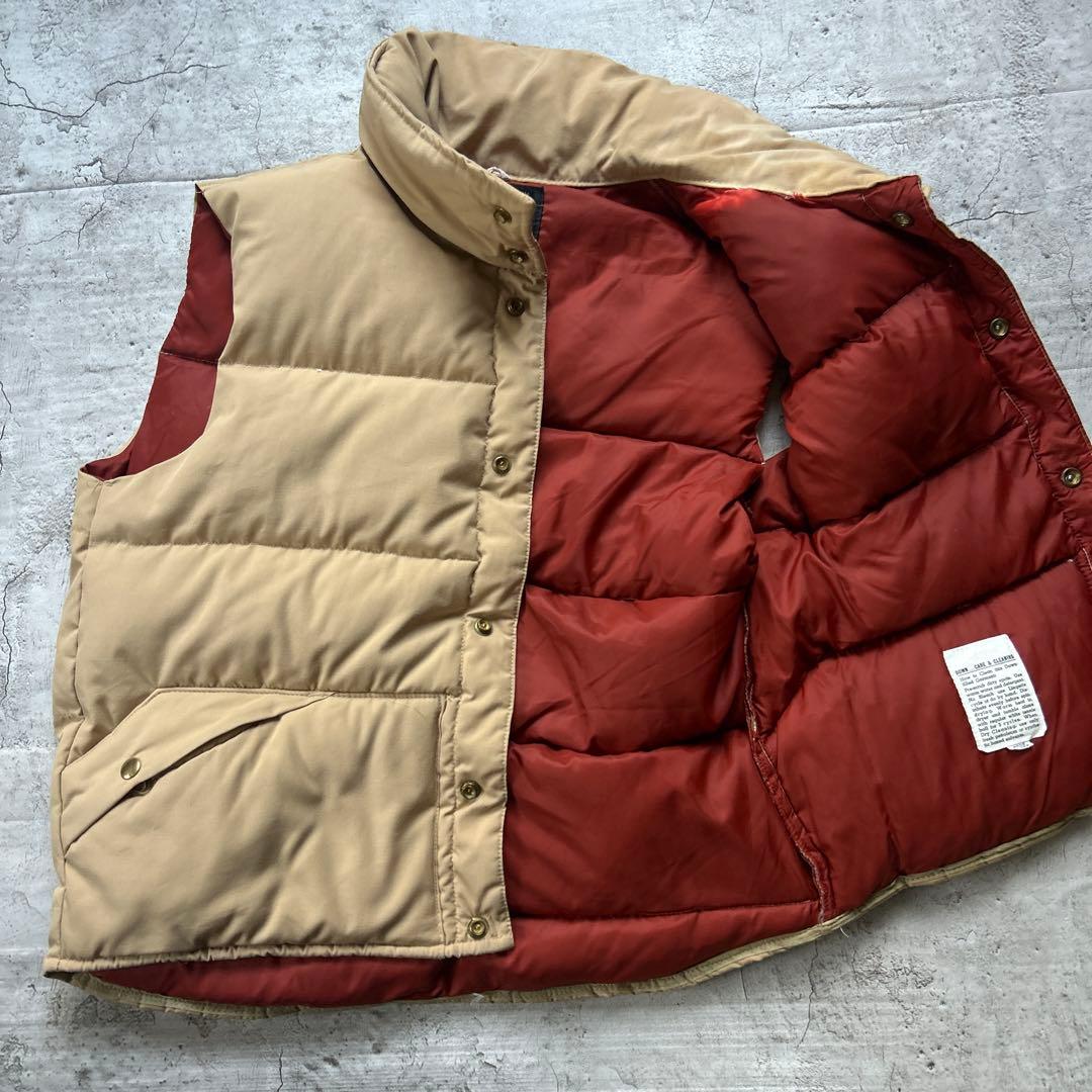 80s Vintage JCPenny ダウンベストサイズL