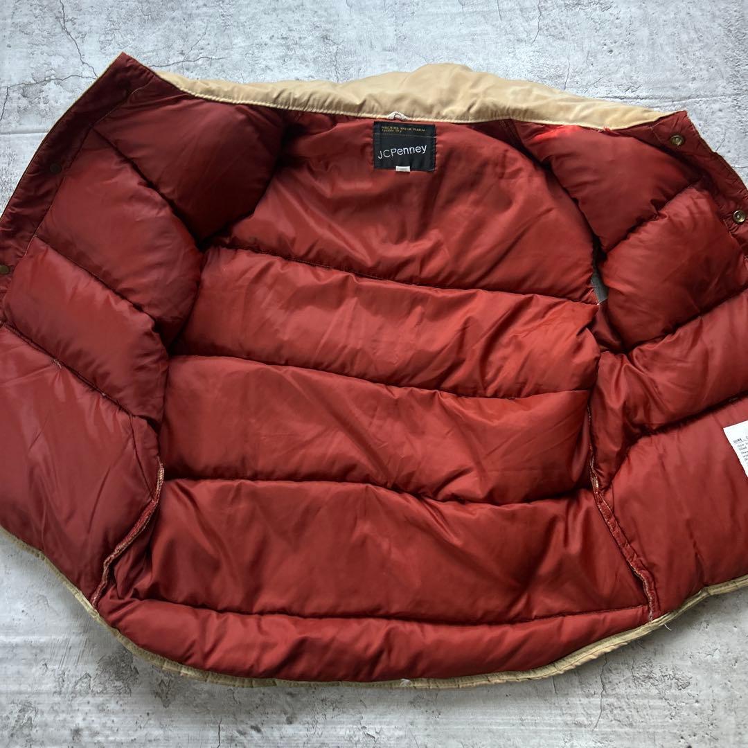 80s Vintage JCPenny ダウンベストサイズL