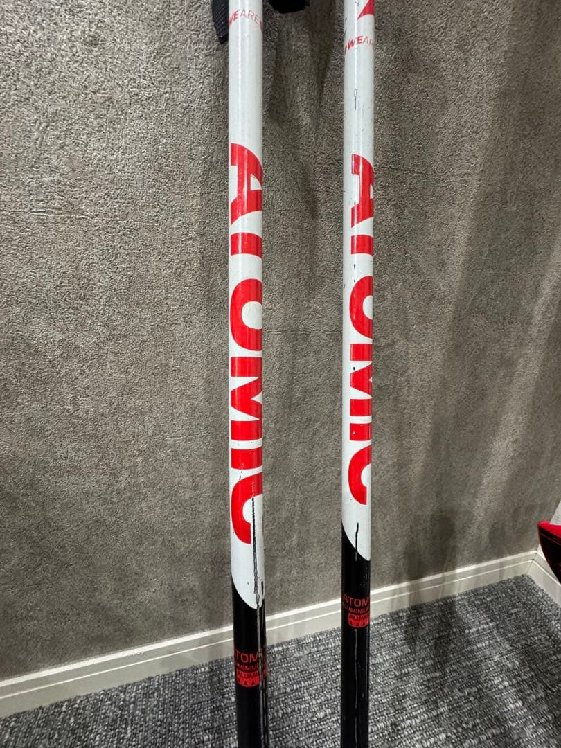 ATOMIC REDSTER スキー板120cmビンディング ストック バッグ