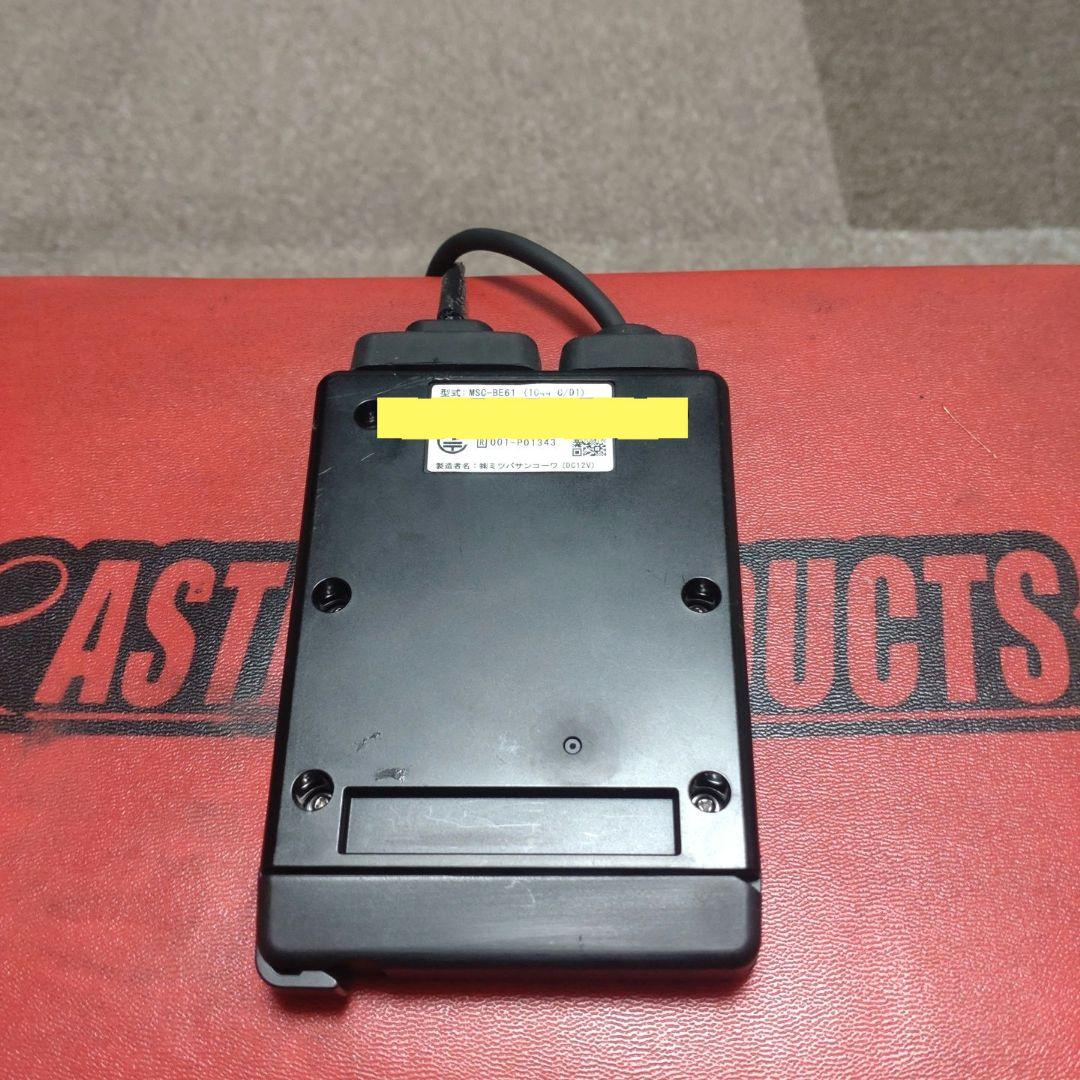 バイク用　ETC　車載器　ミツバ　BE61　（検索用）ETC2.0　1163
