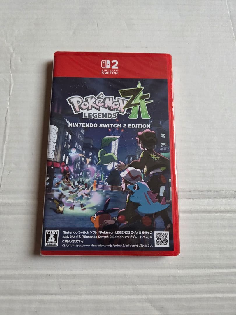 人気未開封ポケモンNintendo Switch2専用ソフトPokémonZA