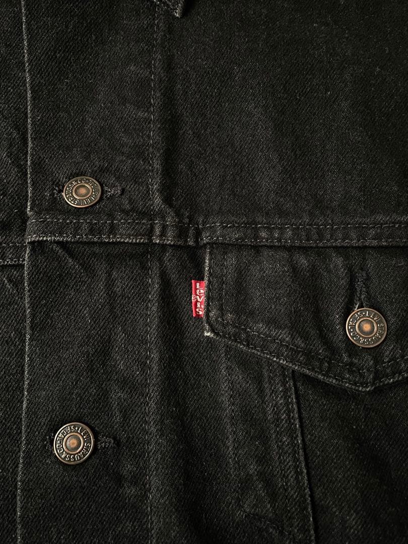 90s リーバイス USA製 70507-4159 Gジャン 黒 ブラック 美品