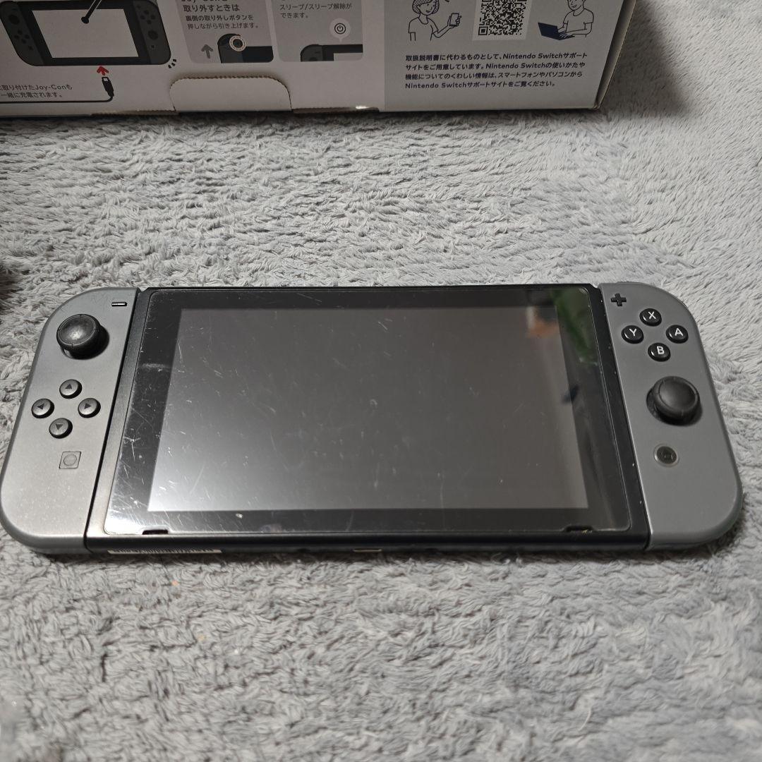 Nintendo Switch 本体 グレー ジャンク品