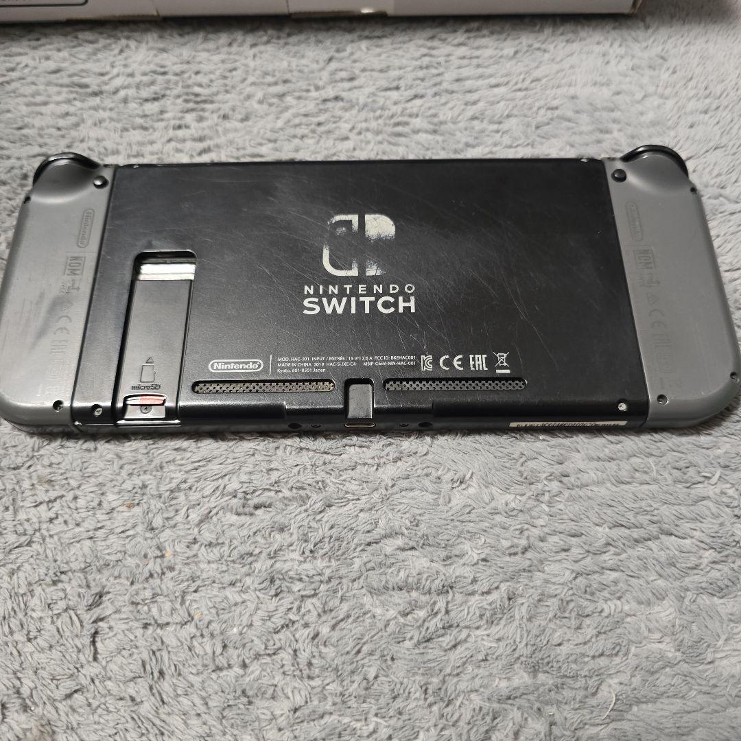 Nintendo Switch 本体 グレー ジャンク品