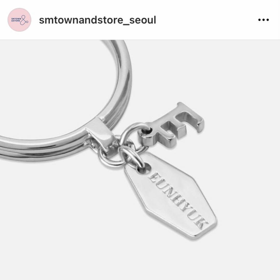 super junior ウニョク  バースデー イニシャル リング