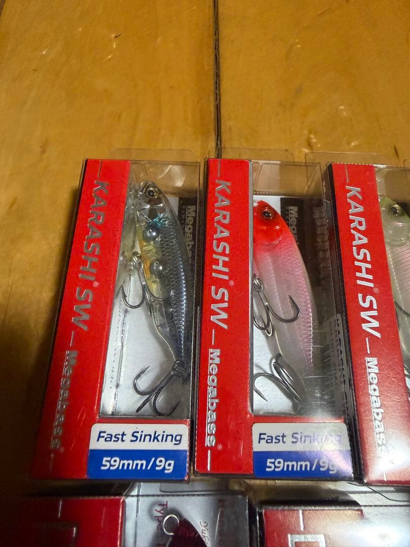 メガバス DOG-X Jr. SW KARASHI SW 7個セット