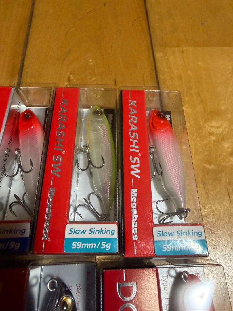 メガバス DOG-X Jr. SW KARASHI SW 7個セット