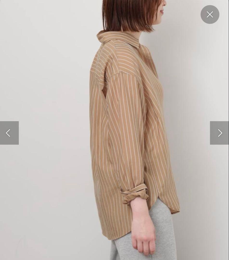 【JOURNAL STANDARD relume】ダブルストライプソフトシャツ