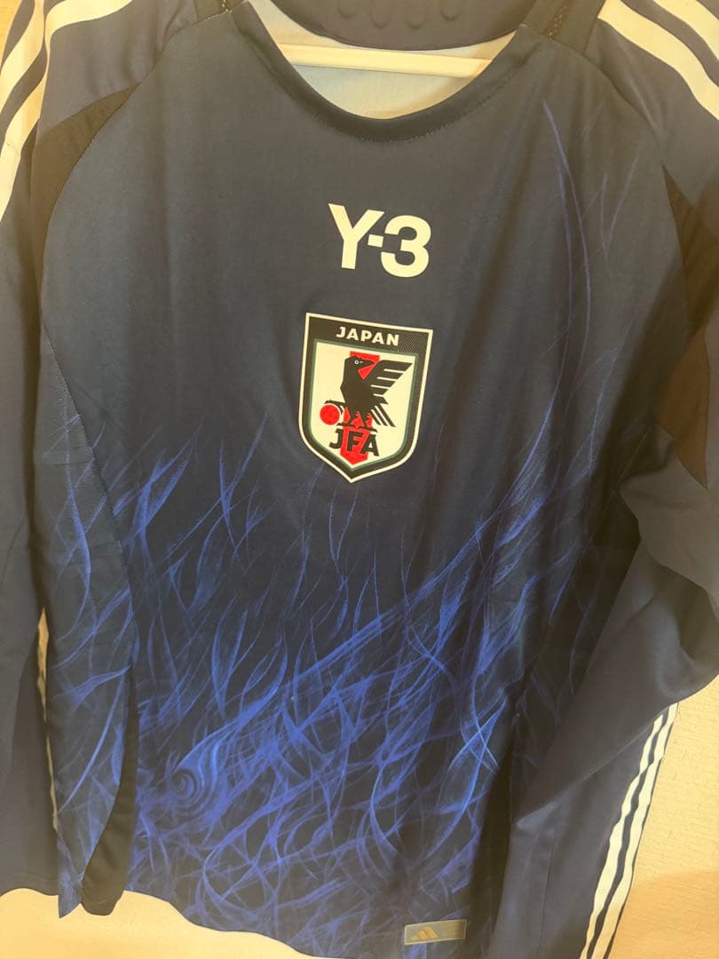 Y-3 サッカー日本代表ユニフォーム 背番号無し S
