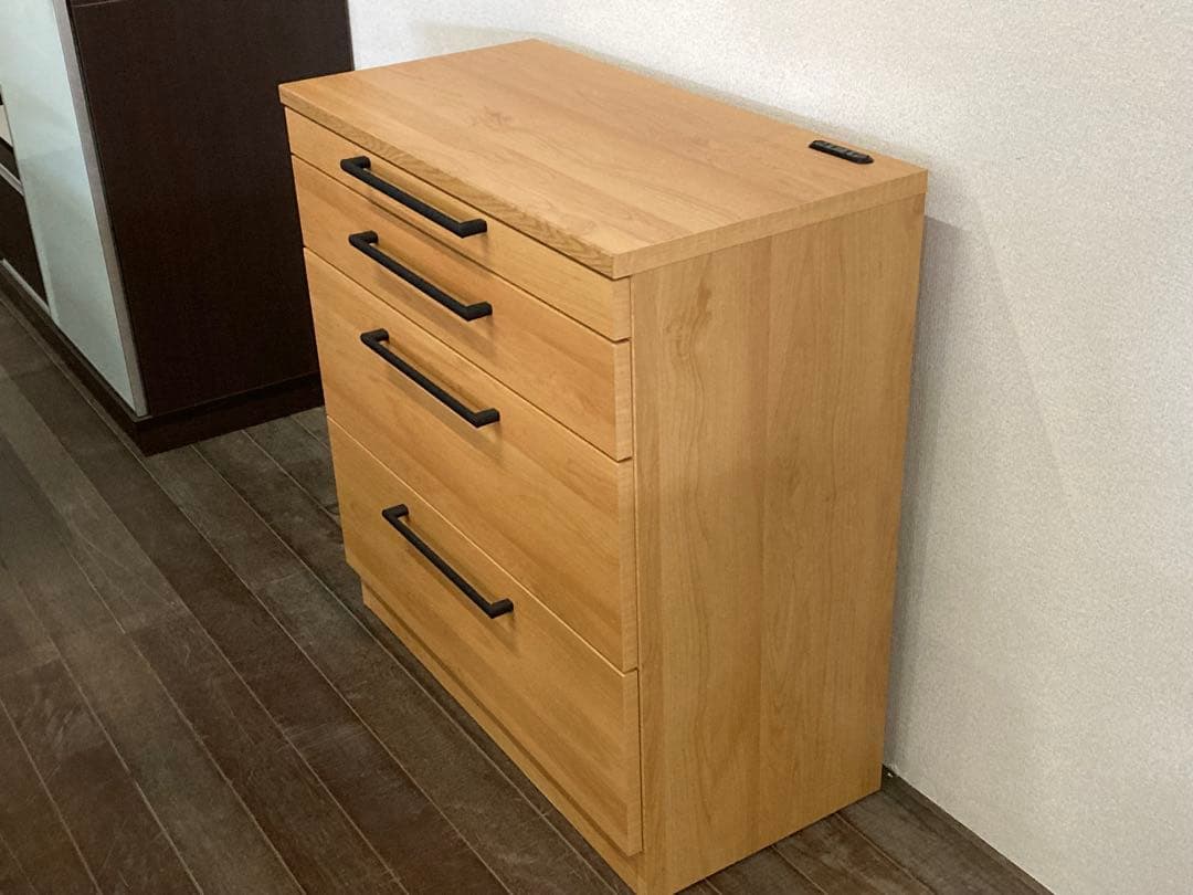 カウンター　キッチン　国産　レンジ台　収納　ナチュラル　新品