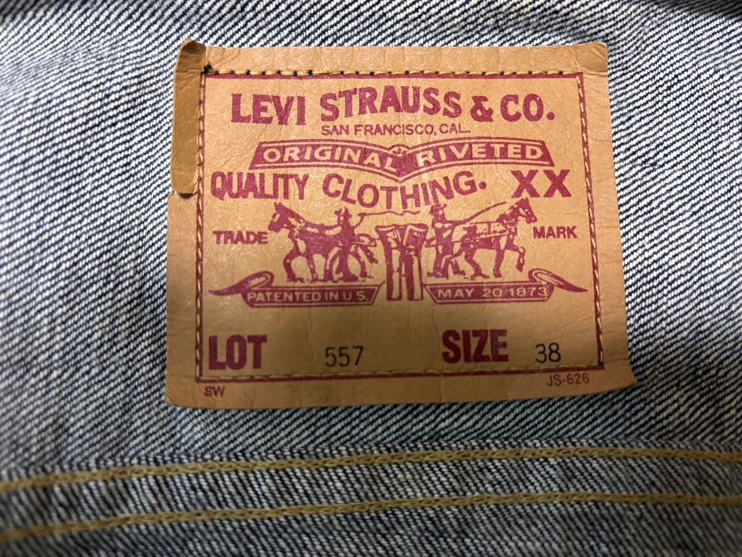 タ*ン様 LEVI'S(リーバイス)ヴィンテージ3rdモデル復刻「Big E」5