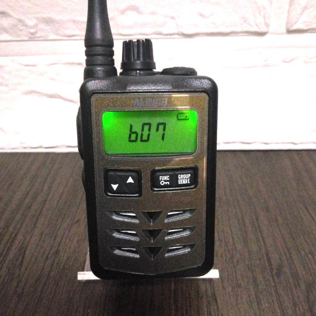美品★ALINCO DJ-P321 特定小電力トランシーバー 純正インカム付