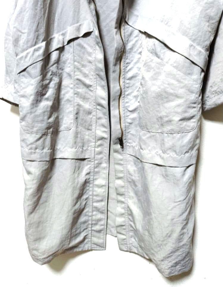 美品 BEARDSLEY ビアズリー サイドスリット フードコート