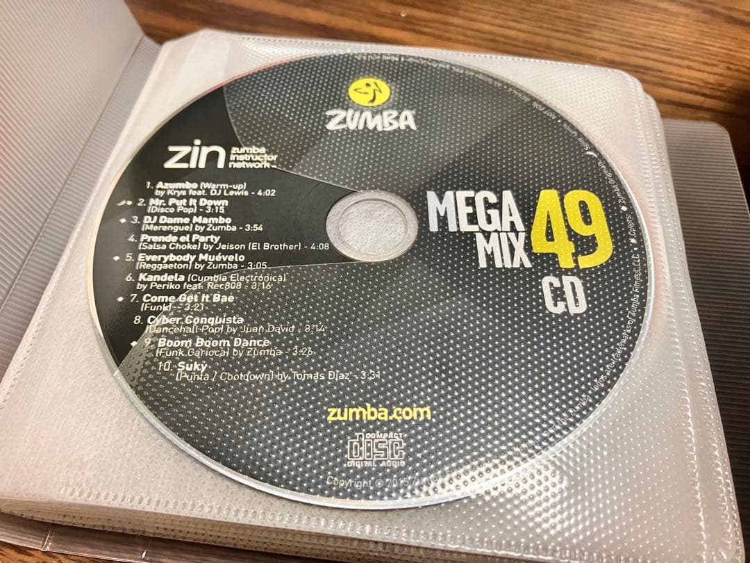 Zumba ZIN49 〜89のCD &DVD 86枚 ※抜かり有り ズンバ