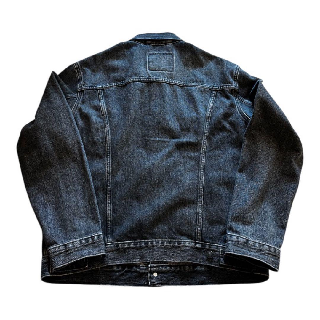 Levi's ブラックデニムジャケット L