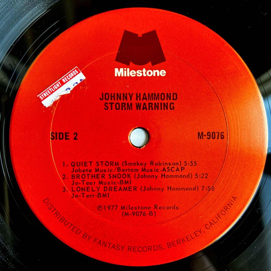 Johnny Hammond Storm Warningレアグル傑作USオリジ盤