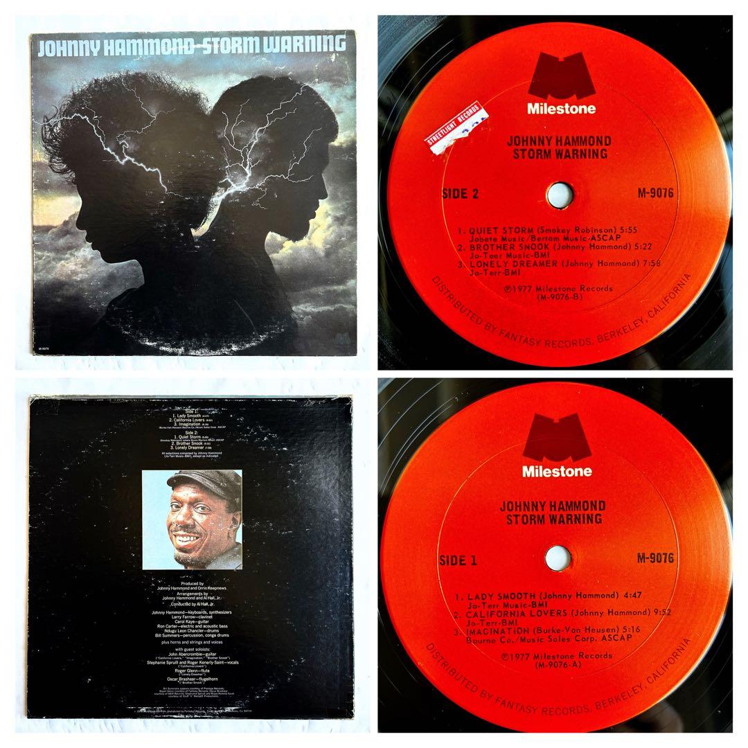 Johnny Hammond Storm Warningレアグル傑作USオリジ盤