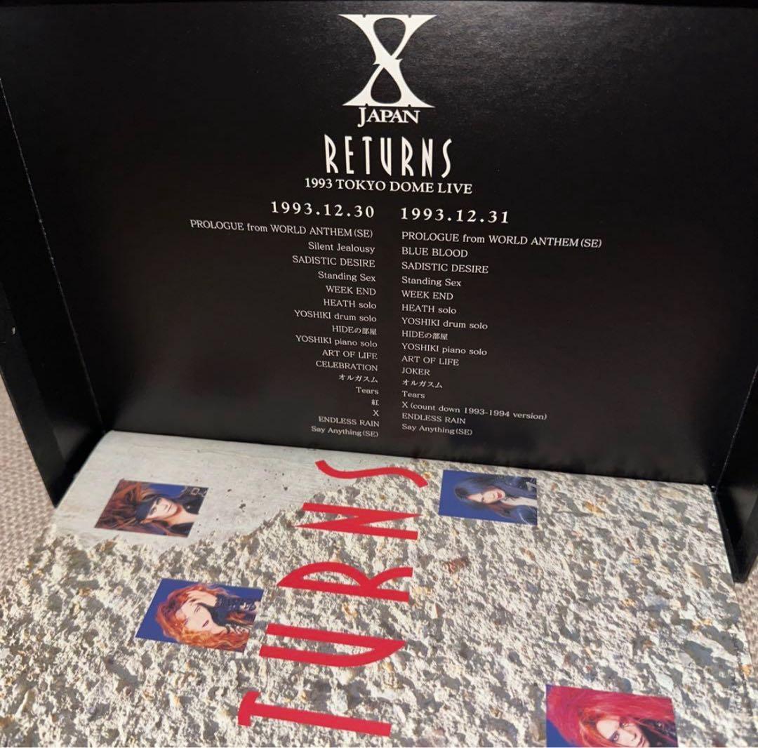 X JAPAN ／ RETURNS 完全版 DVD-BOX(7枚組)エックス