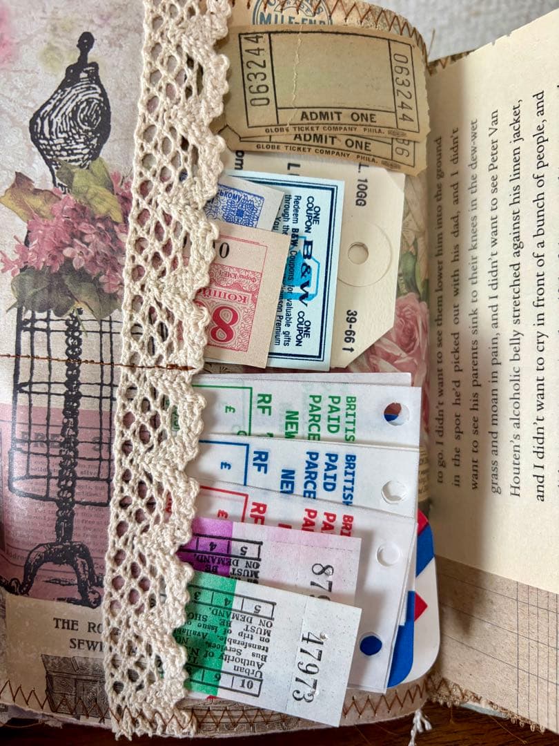Junkjournal & おすそ分けファイルセット　No.185 雑記帳