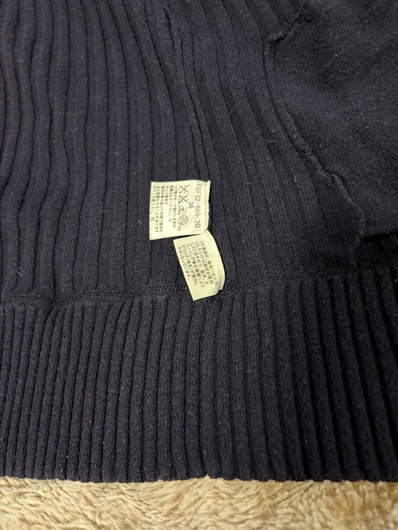 y2k Burberry バーバリー　リブ　パーカー　ホースロゴ　平成