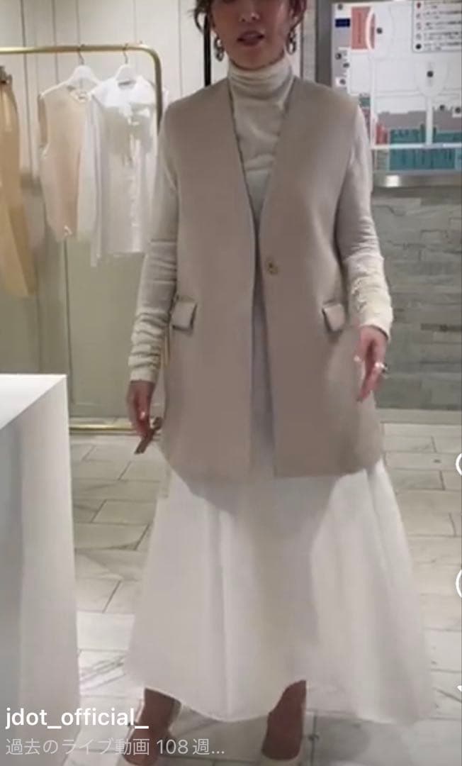 j. ジェイドット　マトラッセクロス　ノーカラージレ