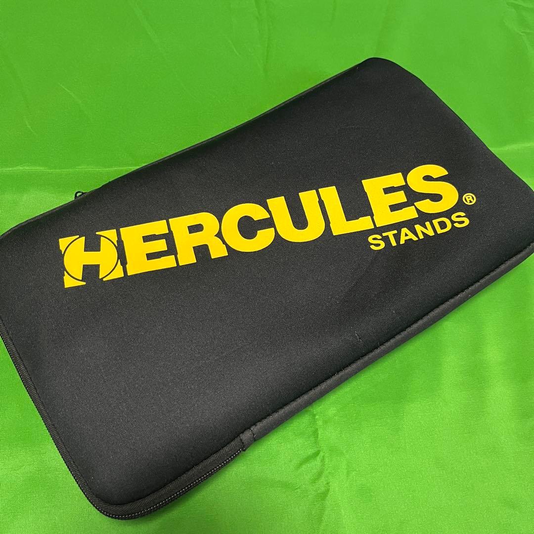 【美品】Hercules DG400BB 折りたたみ式パソコンスタンド【DJ】
