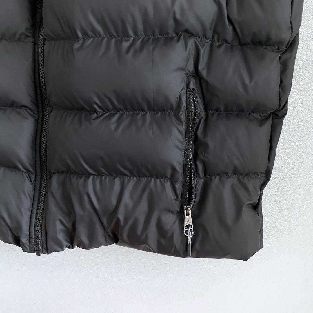 ジョーダン　パファーベスト　メンズ　2XL 黒　ブラック　NIKE