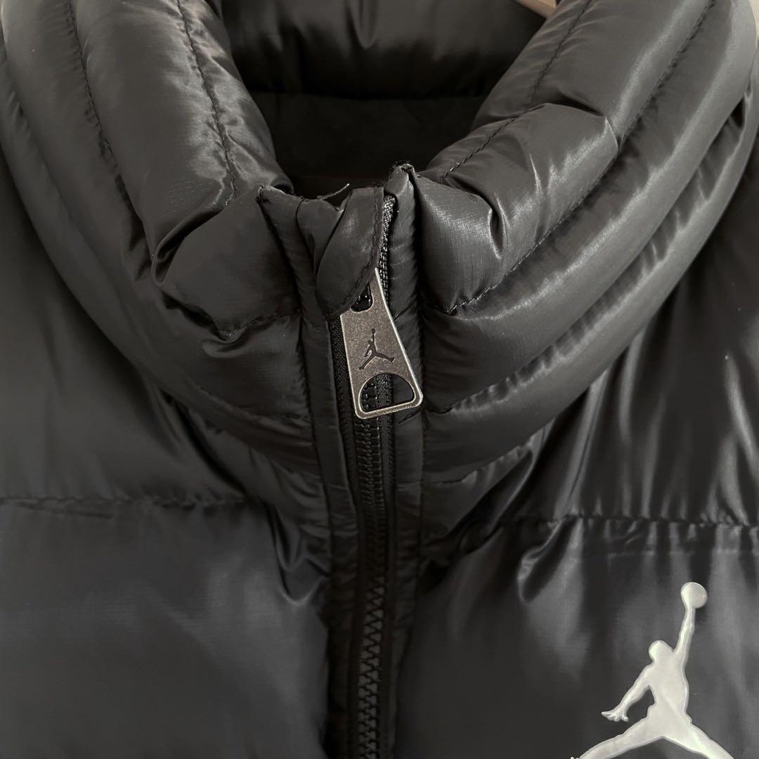 ジョーダン　パファーベスト　メンズ　2XL 黒　ブラック　NIKE