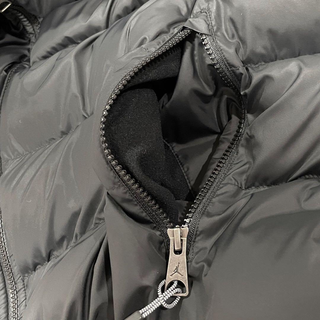 ジョーダン　パファーベスト　メンズ　2XL 黒　ブラック　NIKE