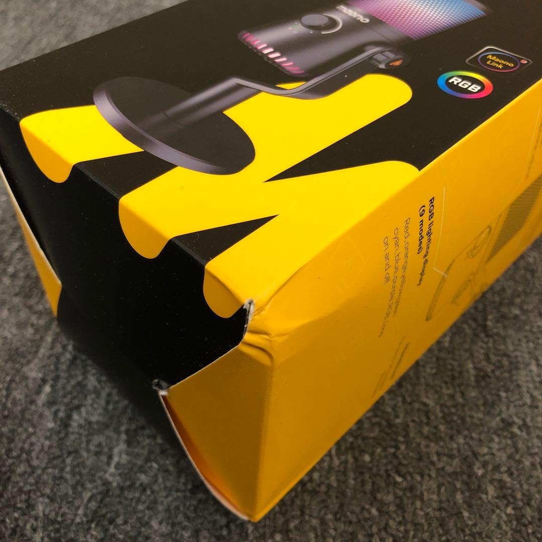 即決 新品 未使用 maono DM30RGB マイク
