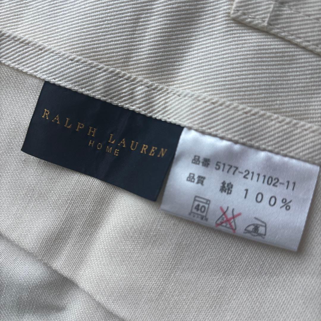 ラルフローレン　エプロン　ユニセックス　アイボリー　Ralph Lauren