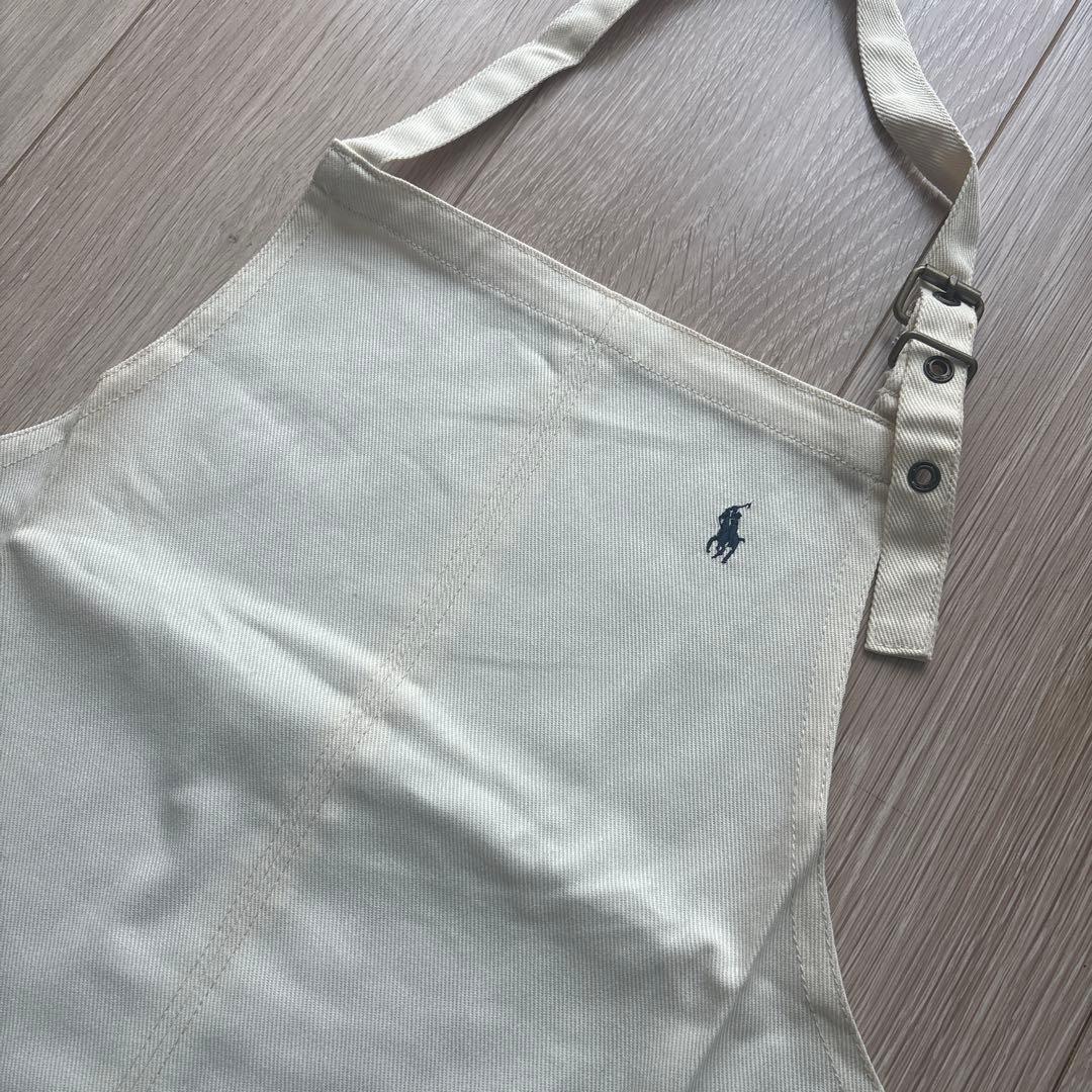 ラルフローレン　エプロン　ユニセックス　アイボリー　Ralph Lauren