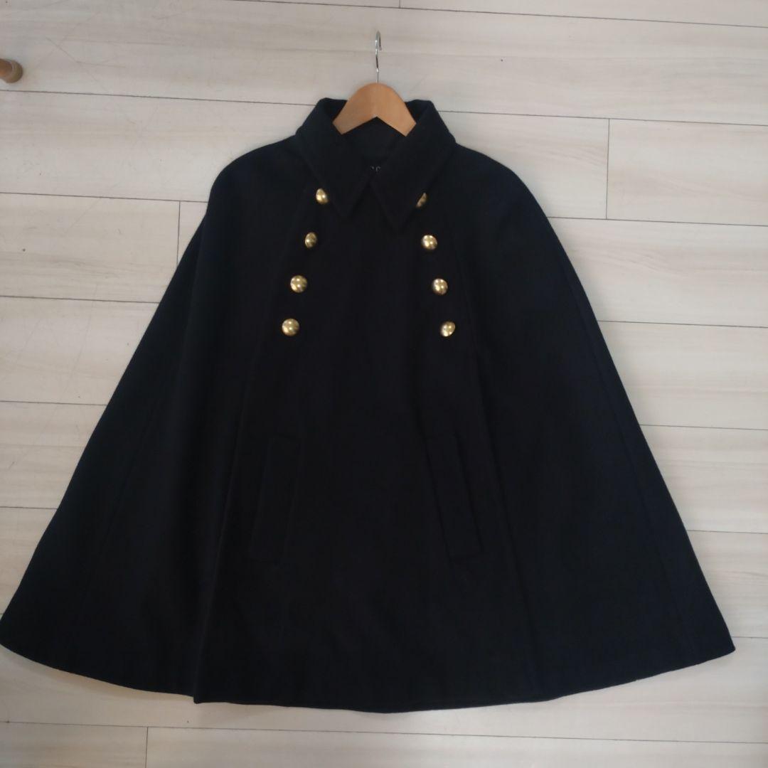 A.P.C ケープ ブラック サイズS