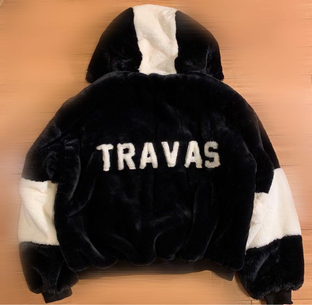 TRAVAS TOKYO パーカー　ジャケット　黒