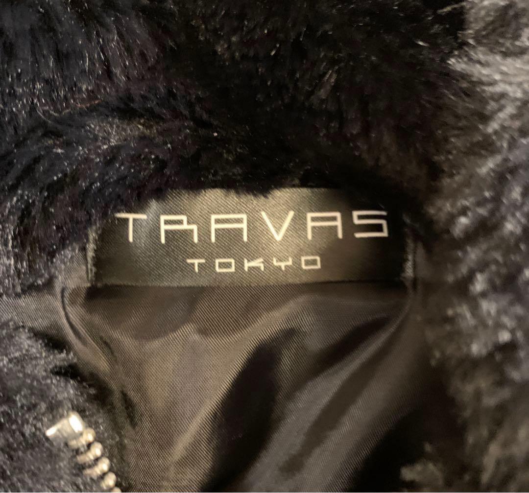 TRAVAS TOKYO パーカー　ジャケット　黒