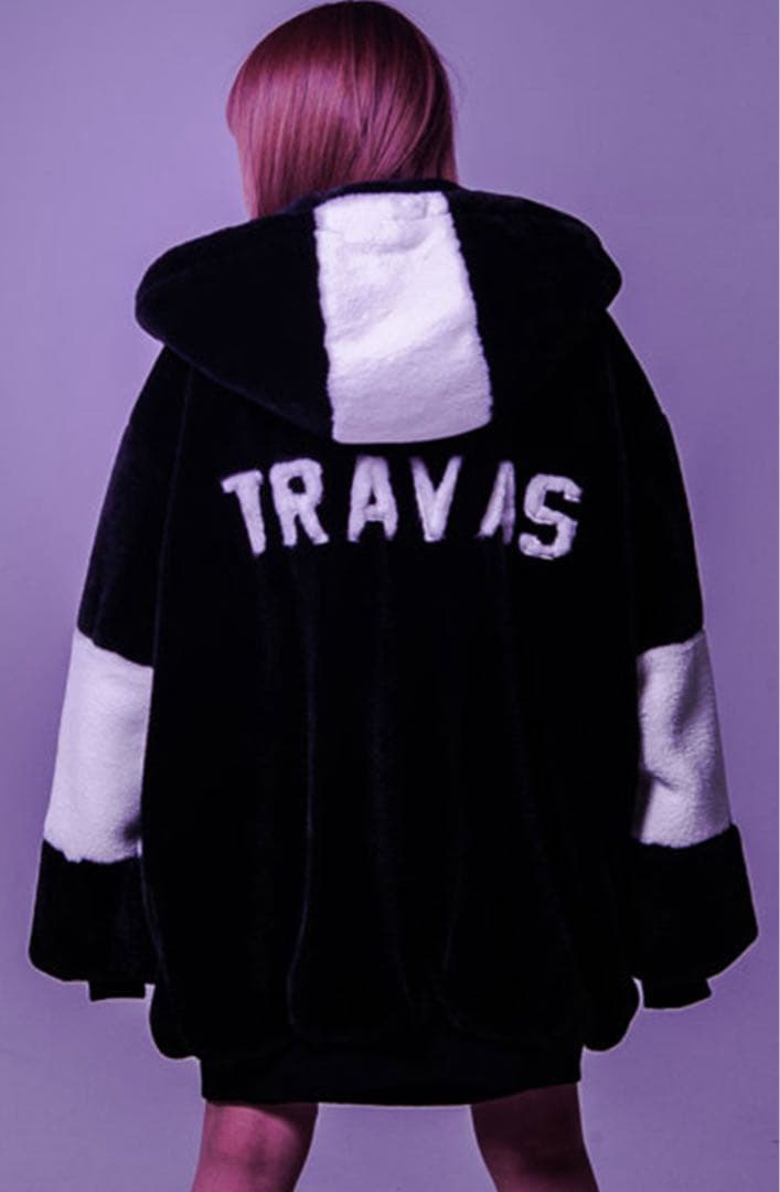 TRAVAS TOKYO パーカー　ジャケット　黒
