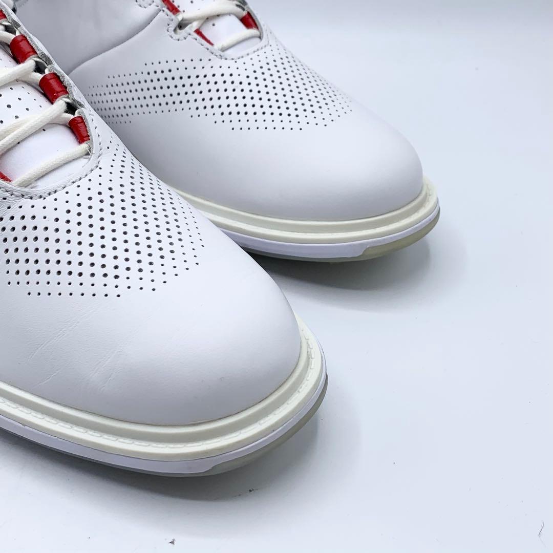 【美品】NIKE ゴルフ　シューズ　スパイクレス　ホワイト　26cm ジョーダン