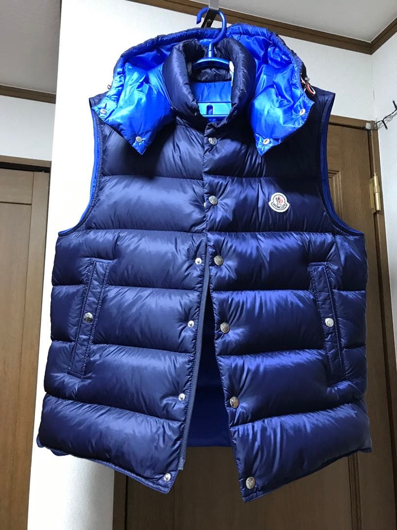 5 本物 XLモンクレール ダウンジャケット ベスト XXL 正規 BIG 大