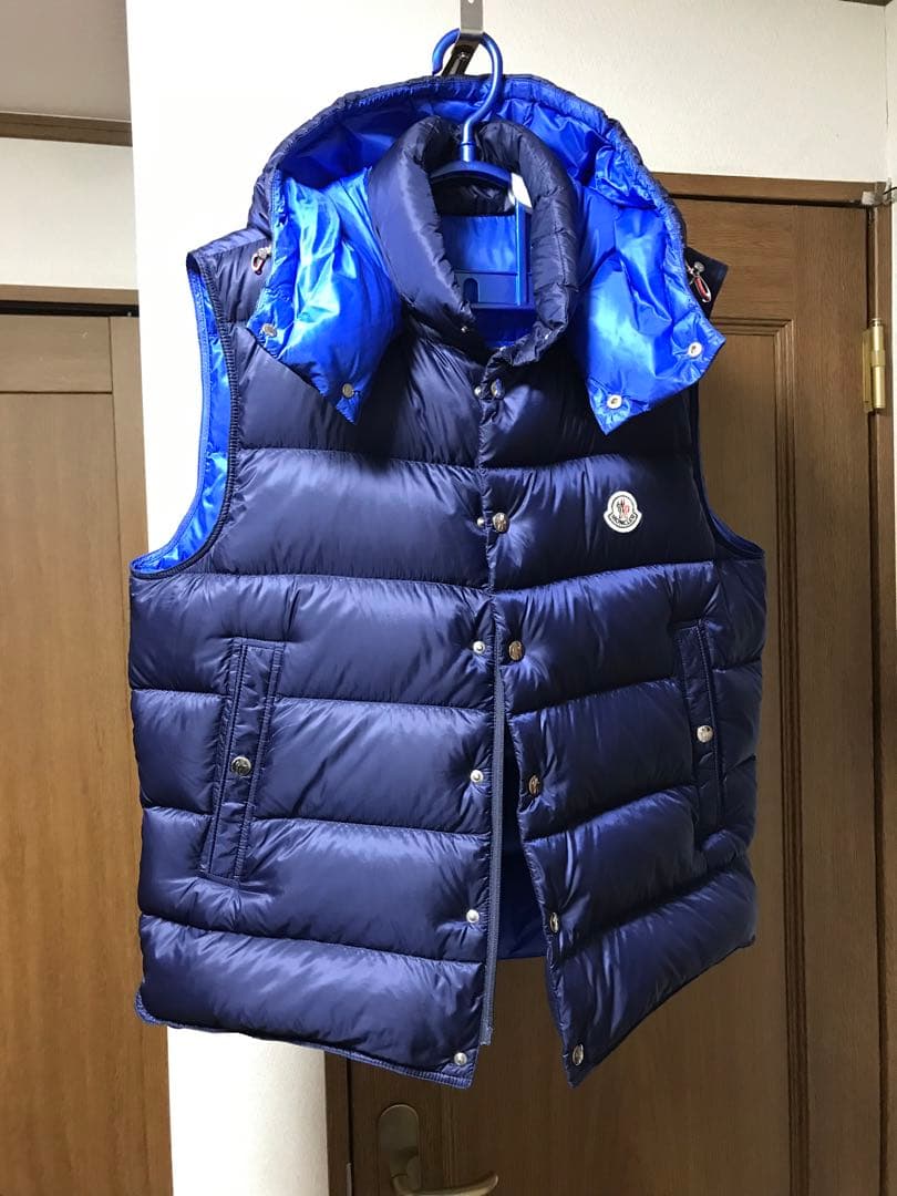 5 本物 XLモンクレール ダウンジャケット ベスト XXL 正規 BIG 大