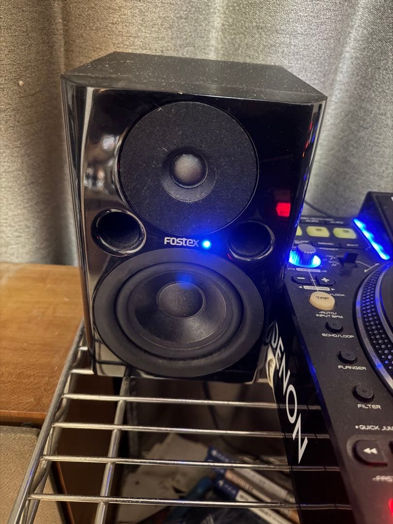 DENONターンテーブルCDJPioneerミキサーFostexスピーカーセット