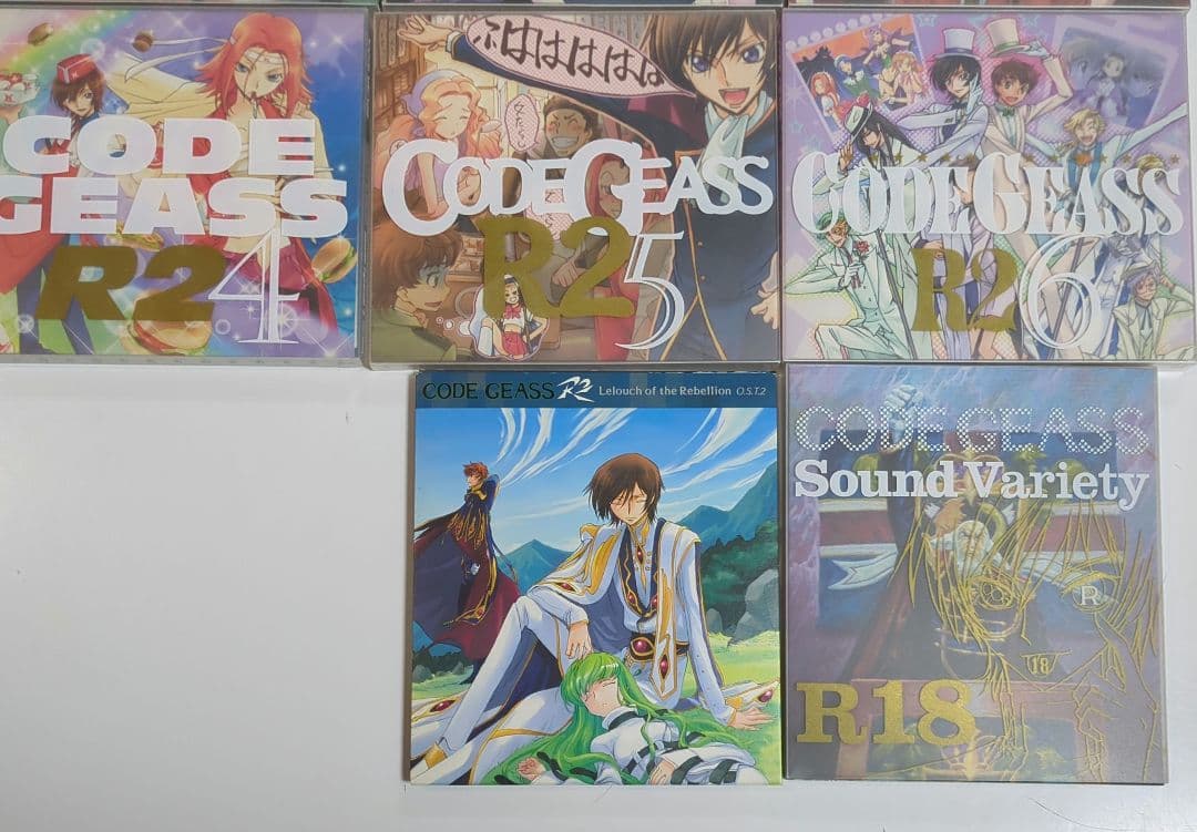 コードギアス 反逆のルルーシュ サウンドエピソード CD まとめ売り R2