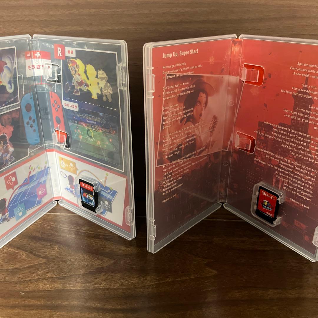 マリオテニス エース & スーパーマリオ オデッセイ 2本セット