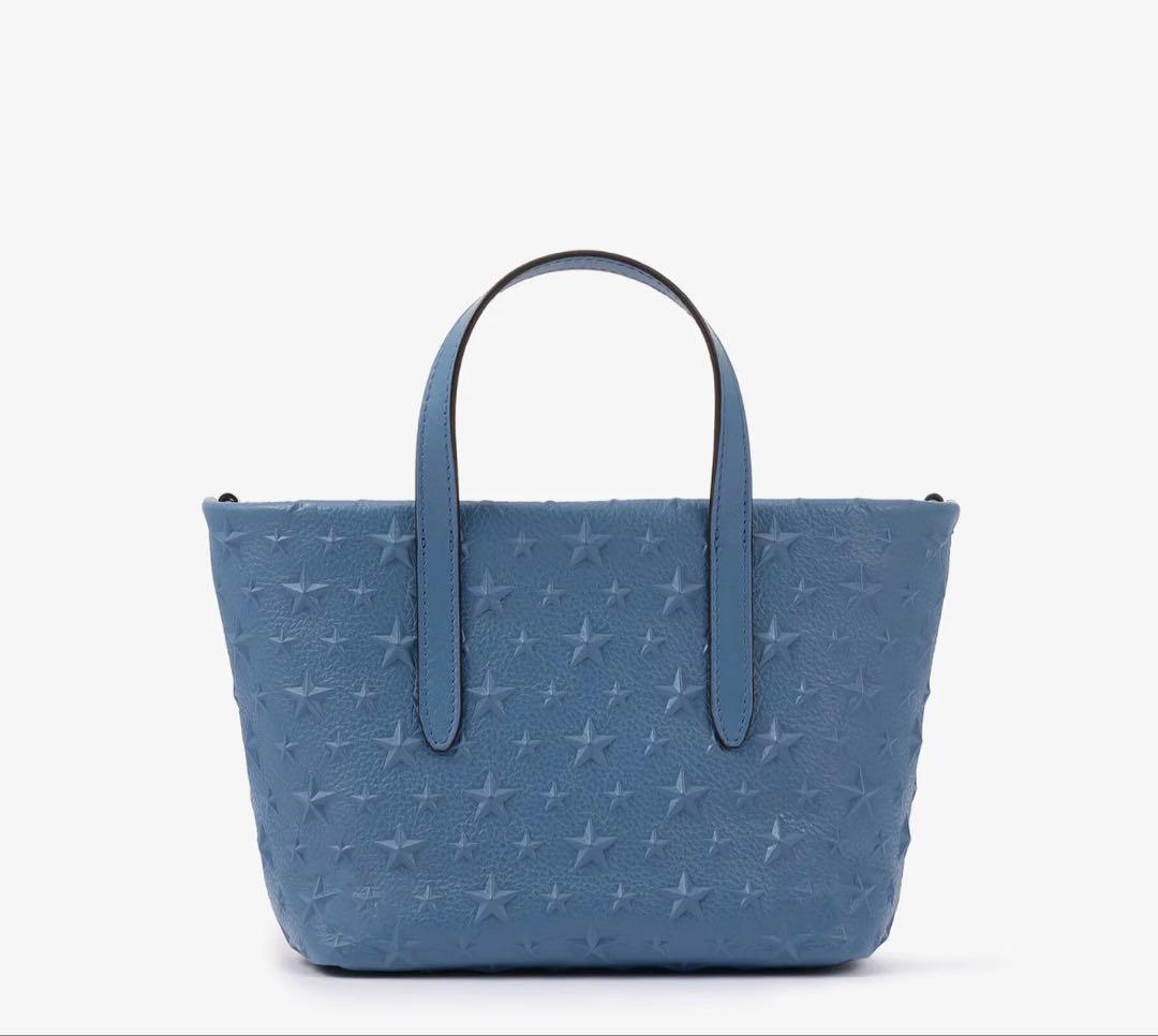 トマト★新品★ジミーチュウ ピムリコ ミニ スターエンボス トートバッグ