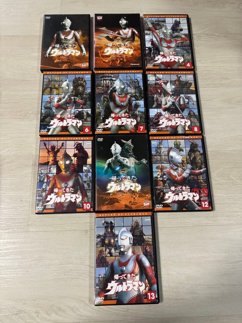 ウルトラマン シリーズ DVD まとめ売り