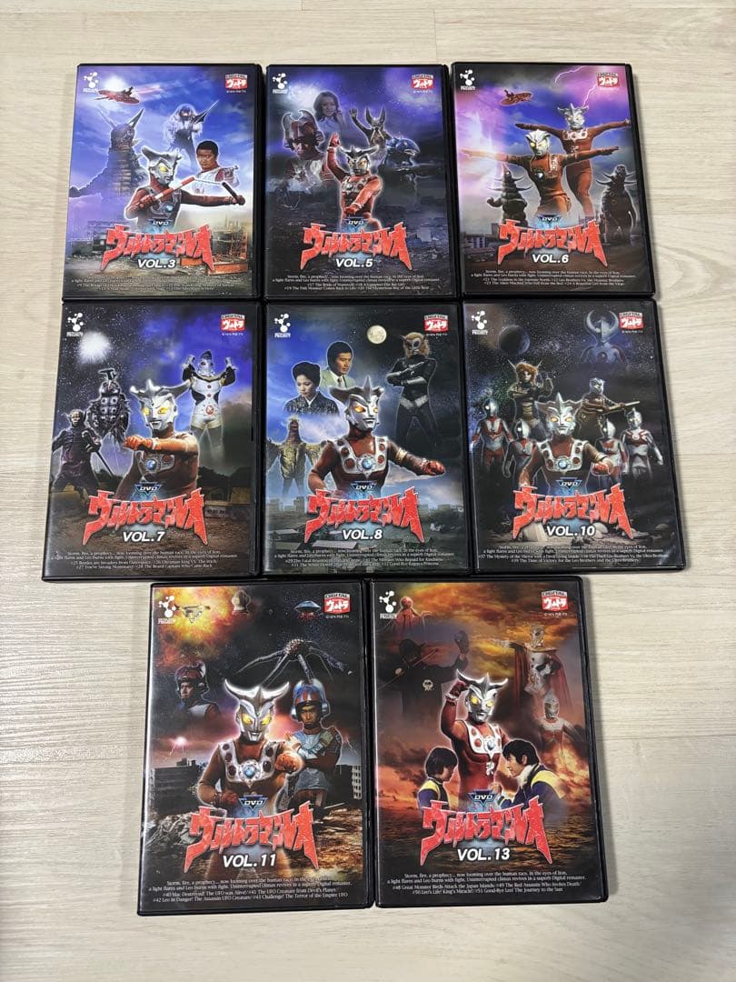 ウルトラマン シリーズ DVD まとめ売り