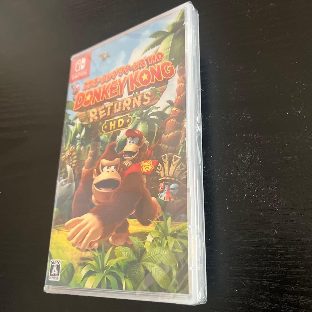 【新品未開封】 Switch ドンキーコング リターンズ HD ぬいぐるみ特典付