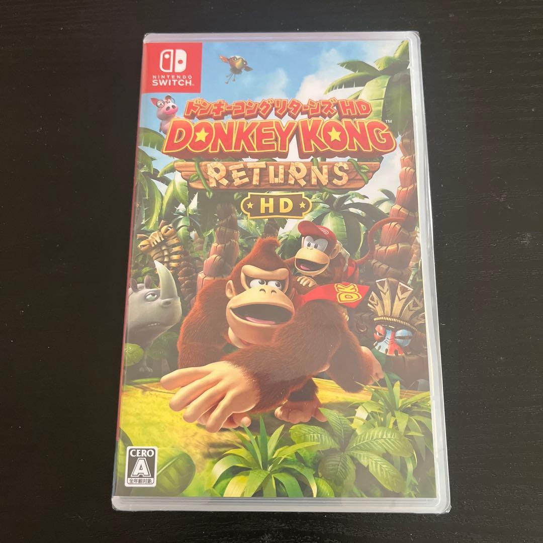 【新品未開封】 Switch ドンキーコング リターンズ HD ぬいぐるみ特典付