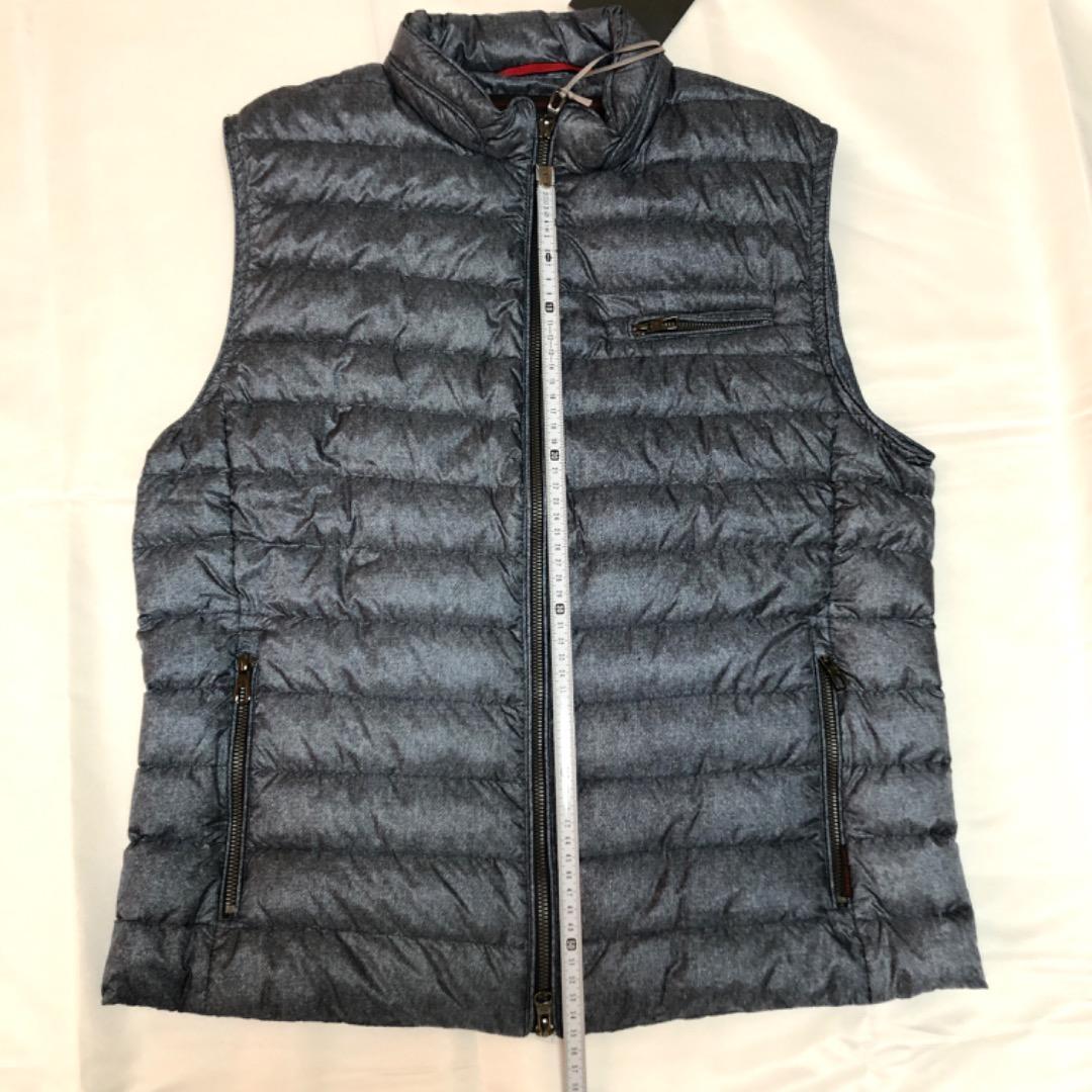 新品 50 JAN MAYEN ヤンマイエン ダウンベスト フード Moorer