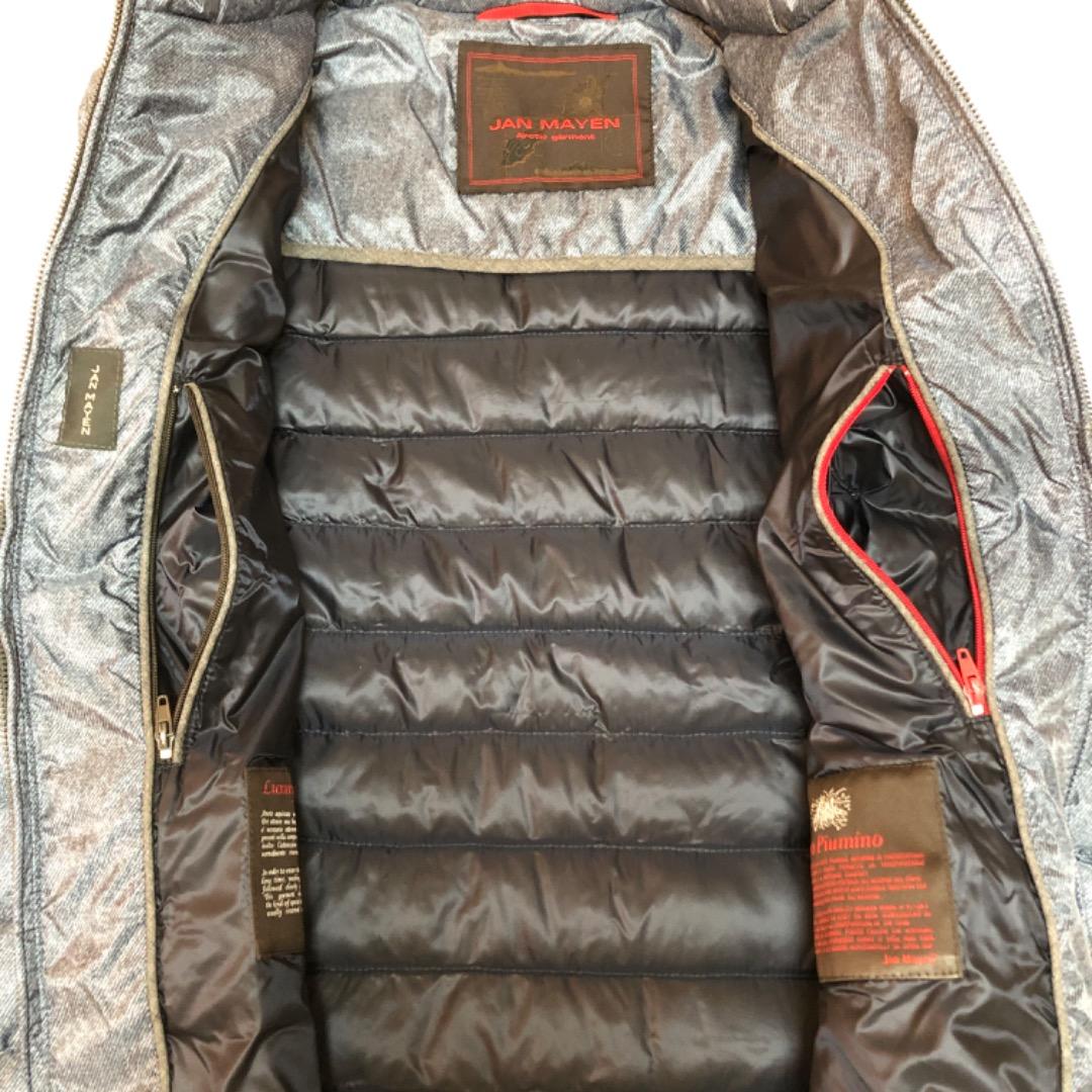 新品 50 JAN MAYEN ヤンマイエン ダウンベスト フード Moorer