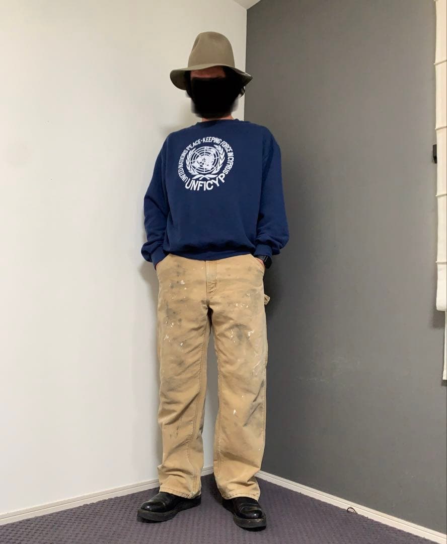 【鉄板餃子】00s “carhartt” ダックペインターパンツ USA製